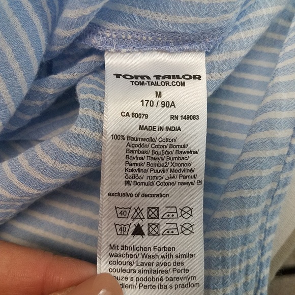 Tom Tailor denim crop shirt - Picture 6 of 7